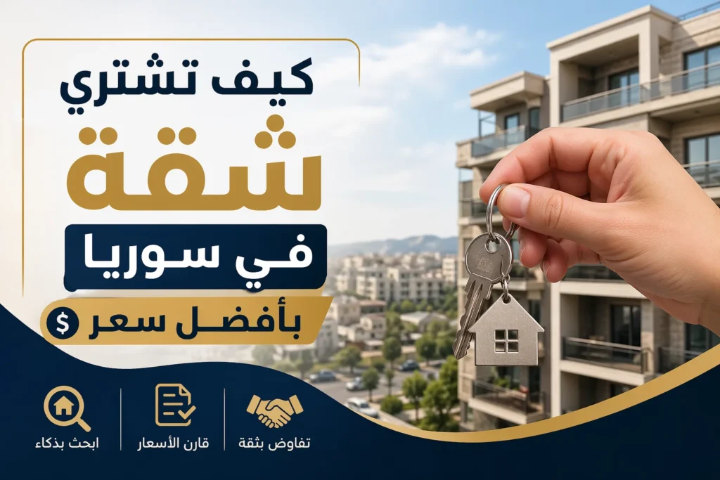 شراء شقة في سوريا بأفضل سعر
