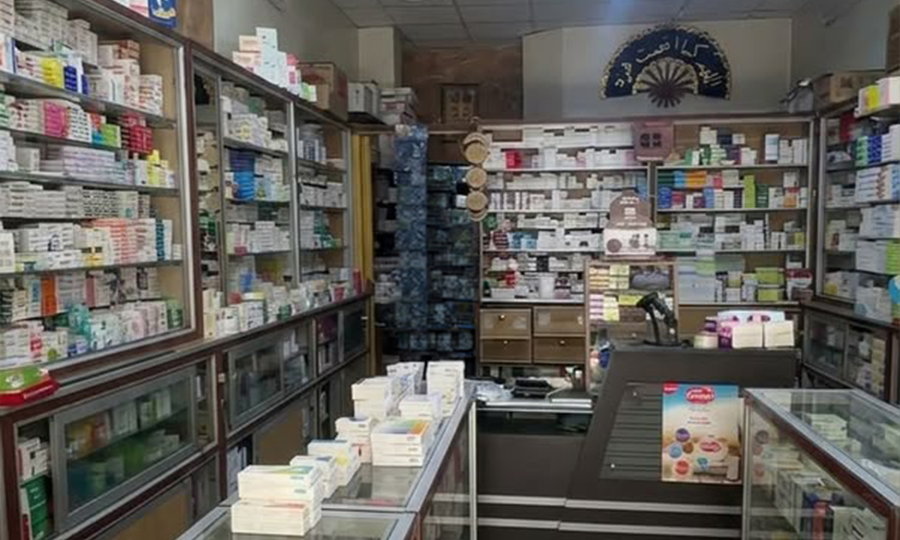 صيدلية للبيع في شارع بغداد دمشق